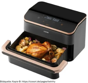 Bild zeigt Cosori Dual Blaze TwinFry