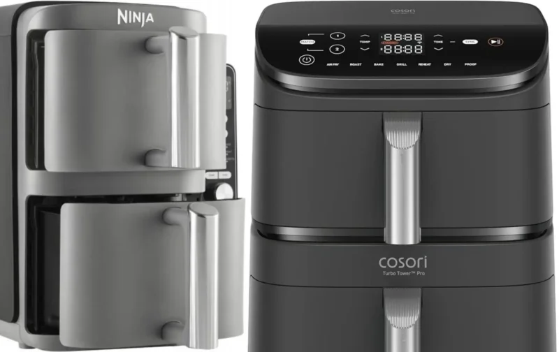 Cosori Turbo Tower vs. Ninja Double Stack XL