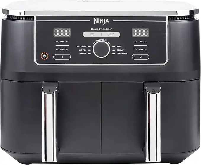 Bild zeigt Ninja Foodi MAX Dual Zone von Vorne