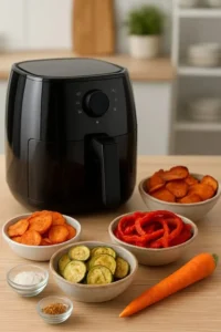 Gemüsechips aus dem Airfryer