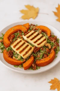  Kürbis-Halloumi-Salat