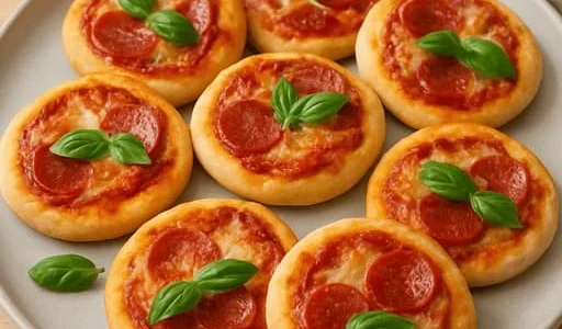 Mini-Pizzen aus dem Airfryer