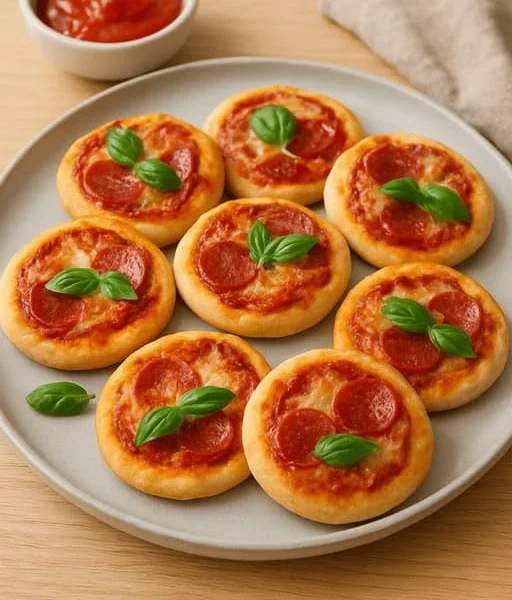 Mini-Pizzen aus dem Airfryer