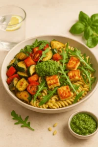 Spätsommer Pasta-Bowl