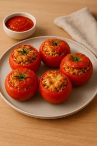 Gefüllte Tomaten aus dem Airfryer