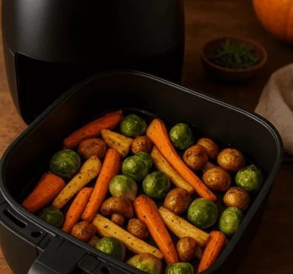Gemüse im Airfryer zubereiten
