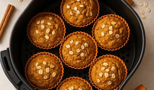 Kürbis-Haferflocken-Muffins