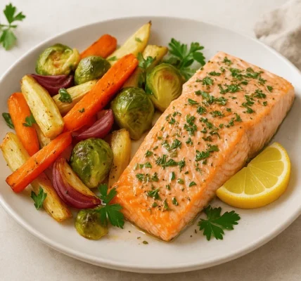 Zitronen-Kräuter-Lachs
