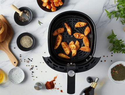 Airfryer Tipps und Zubehör – Gewürze, Thermometer und Öl für perfekte Ergebnisse