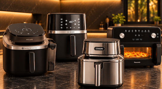 Stiftung Warentest airfryer - DIe Testsieger stehen in unserer Küche zum Testen