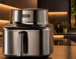 Cosori Iconic Single Test - Ein Cosori Iconic Single Airfryer steht in unserer Küche